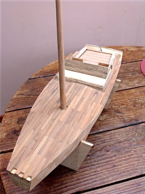 Wooden Model Builder: Sail Boat