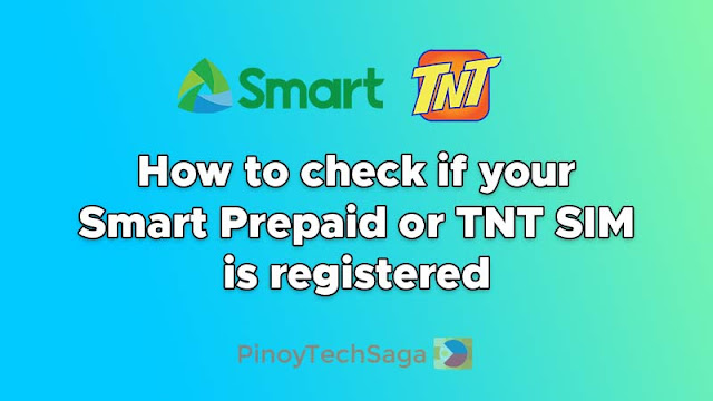 How to Check if Your Smart, TNT, or Sun SIM Is Registered