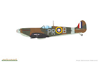 Eduard 1/48 Spitfire Mk. IIa (82153) Colour Guide & Paint Conversion Chart