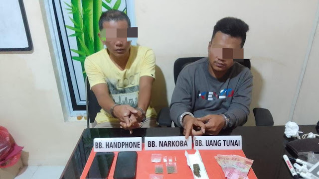 Edarkan Sabu dan Ganja, 2 Pria di Kampar Diringkus Polisi