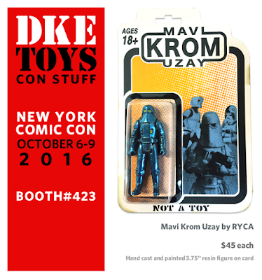 New York Comic Con 2016 Exclusive Mavi Krom Uzay Star Wars Bootleg Resin Figures by RYCA x DKE Toys