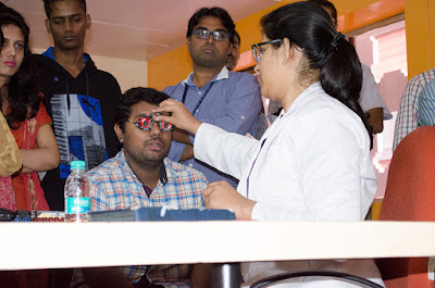 Eye Testing Camp at VeeTechnologies 2015