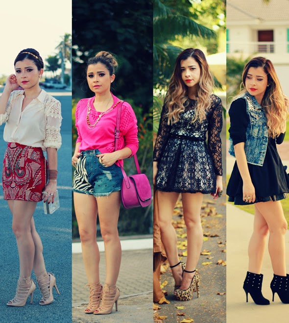 Looks mais curtidos da semana