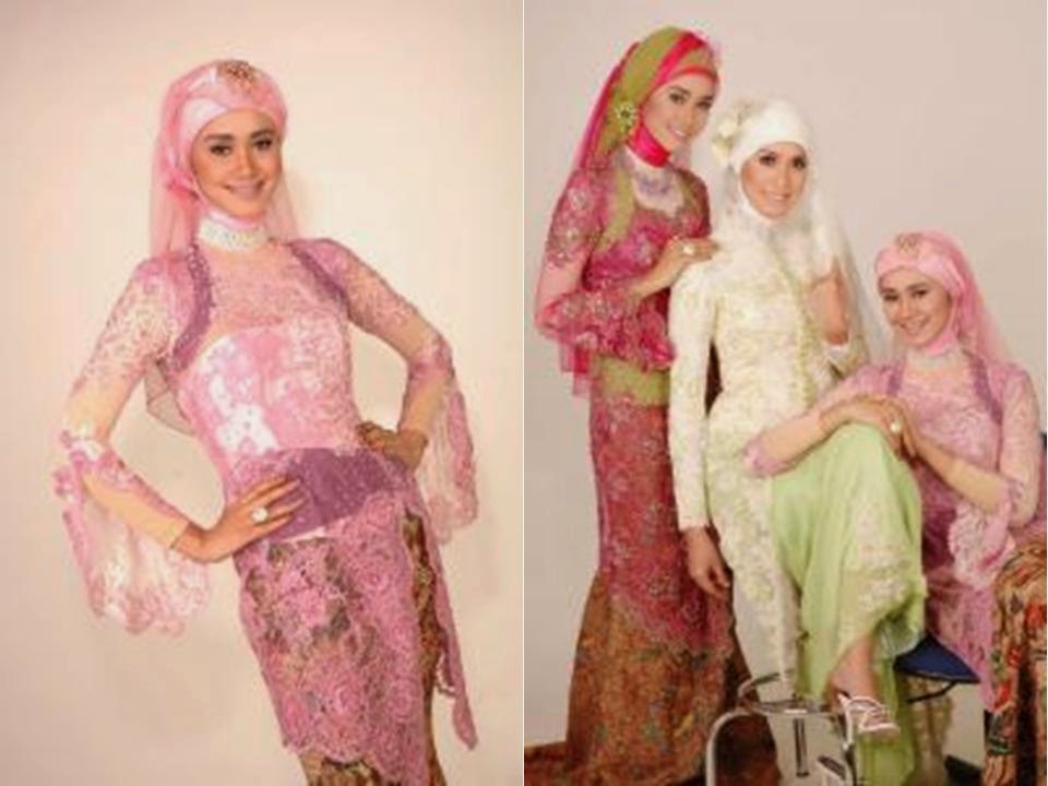 KUMPULAN GAMBAR KEBAYA MUSLIM TERBARU Baju Kebaya Muslim 