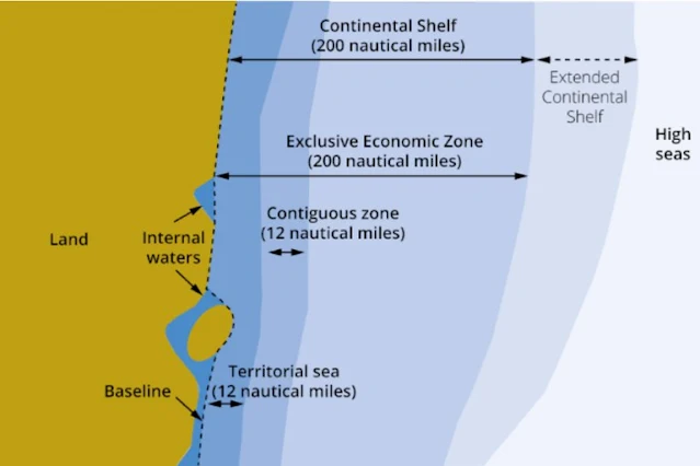 Infograph Attribute: The main maritime zones defined by UNCLOS. / Source: UK House of Lords