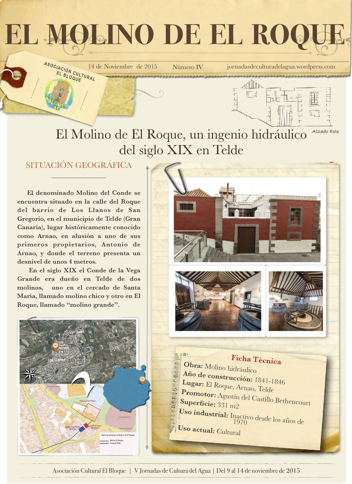 Molino de El Roque. Telde