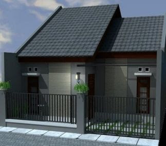 desain atap rumah type 36