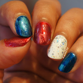 NailaDay: July 4th 2016 Magnetic Manicure