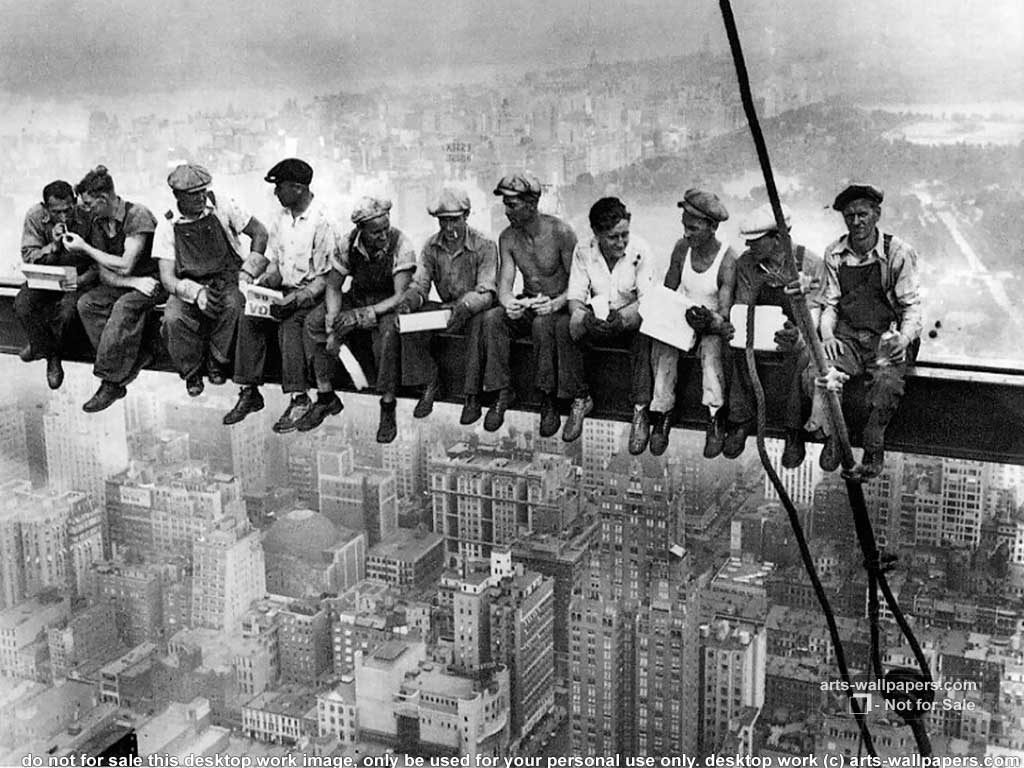 Lunch atop a Skyscraper 1932