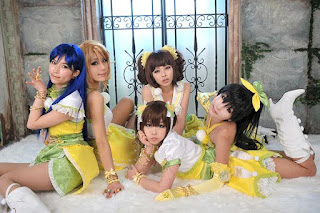 Korean Cosplayers Cosplay for The Idolmaster
