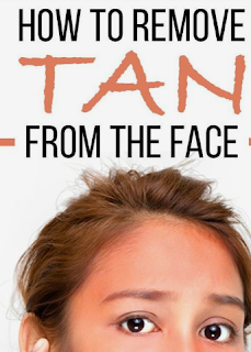 How To Remove Tan From The Face