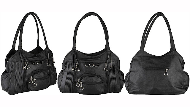 SNIPPER Shoulder Bag  (Black)