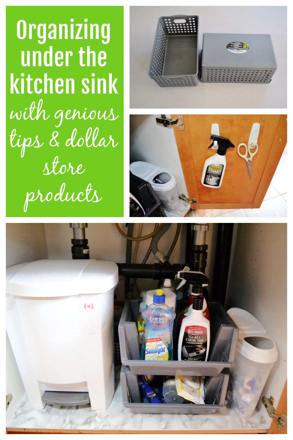 18 Genius Under-the-Sink Storage Ideas and Organizers