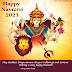 Wishing A Happiest Navratri 2023 Wishes Card With Name On It