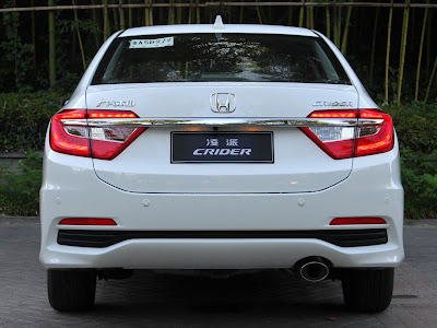 Novo Honda City 2014 / 2015 - traseira