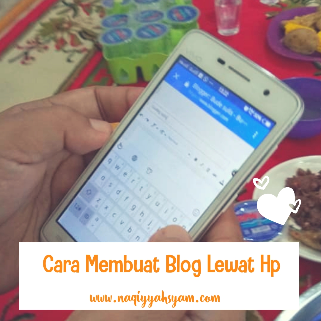 cara membuat blog lewat hp