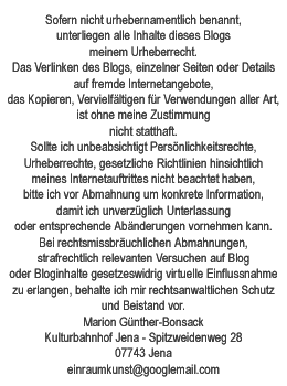 Copyright + Impressum