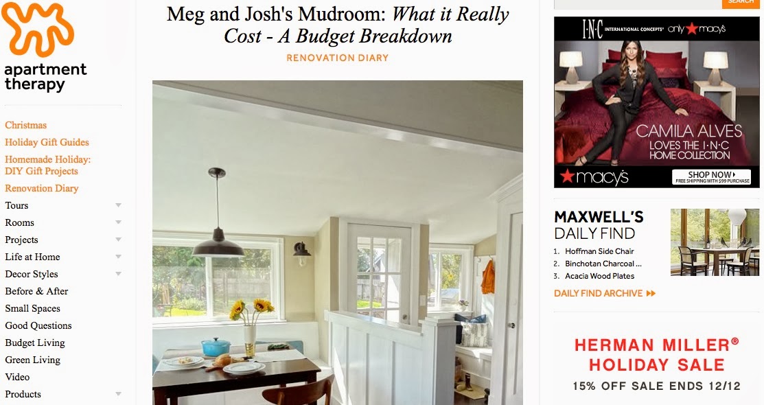 http://www.apartmenttherapy.com/meg-and-joshs-mudroom-what-it-really-cost-a-budget-breakdown-renovation-diary-197873