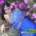 indian girls-young mallu babe with flowers