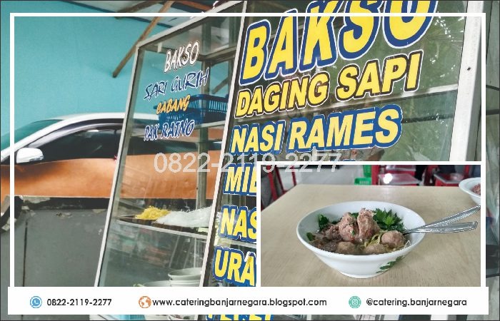 Siapa yang Tahu? Bakso Sari Gurih Pak H. Ratno Legend di Banjarnegara