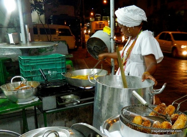 Dária e Laura, baianas de acarajé em Salvador