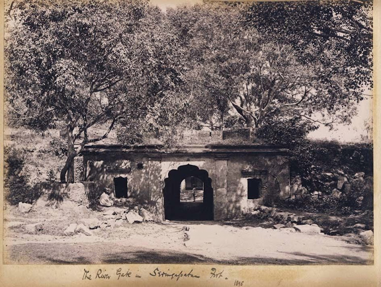 The River Gate in Seringapatam Fort - Karnataka 1895