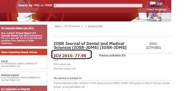 mci approved journals 2020 list