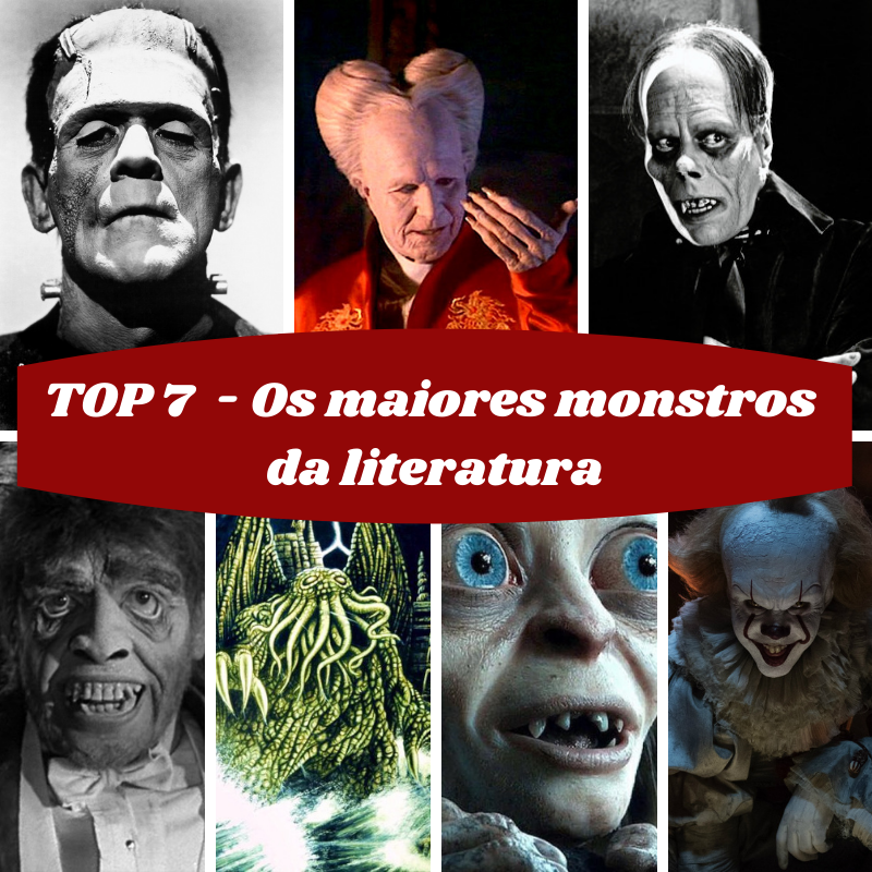 TOP 7 - Os Maiores Monstros da Literatura