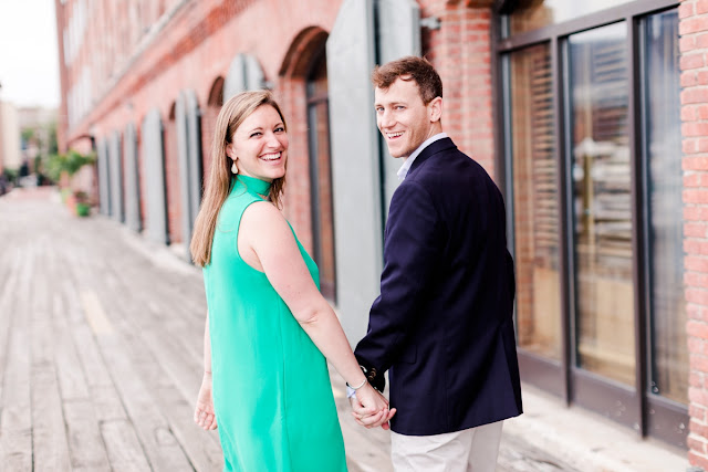 Baltimore summer sunrise engagement session photographed by Heather Ryan Photography