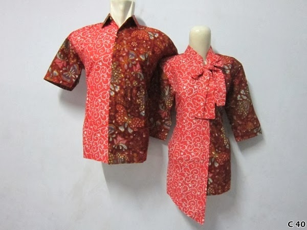 Model Baju Batik Couple Modern Terbaru