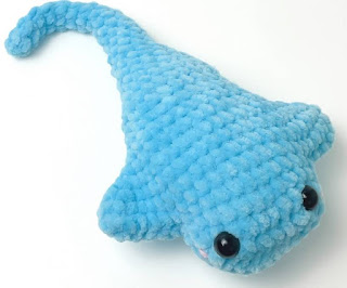 PATRON GRATIS PEZ MANTA AMIGURUMI 52774