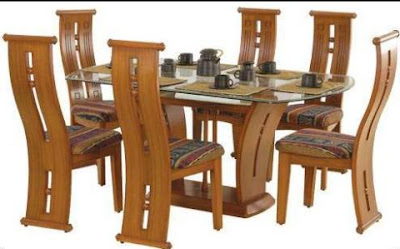 Teak Wood Dining Table Design - Dining Table Design Pictures 2023 New Dining Table Design by Hatil - Table Design Pictures - NeotericiT.com