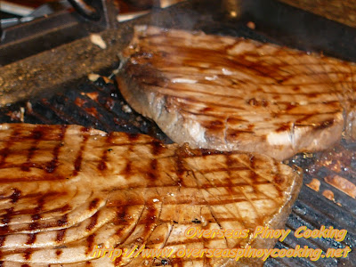 Grilled Tuna Steak, Inihaw na Bariles - Cooking Procedure