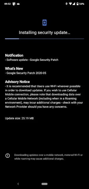 Nokia 2.2 receiving May 2020 Android Security patch