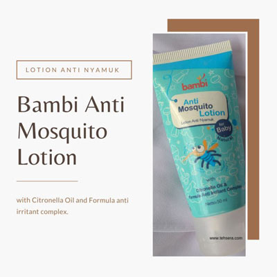 lotion anti nyamuk untuk bayi