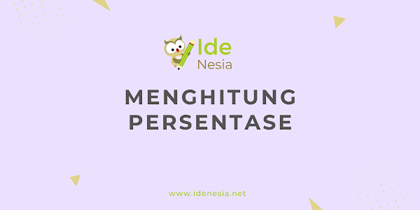 cara menghitung persentase - matematika kelas VI