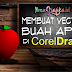 Tutorial CorelDraw Untuk Pemula - Cara Membuat Buah Apel Dengan Corel Draw