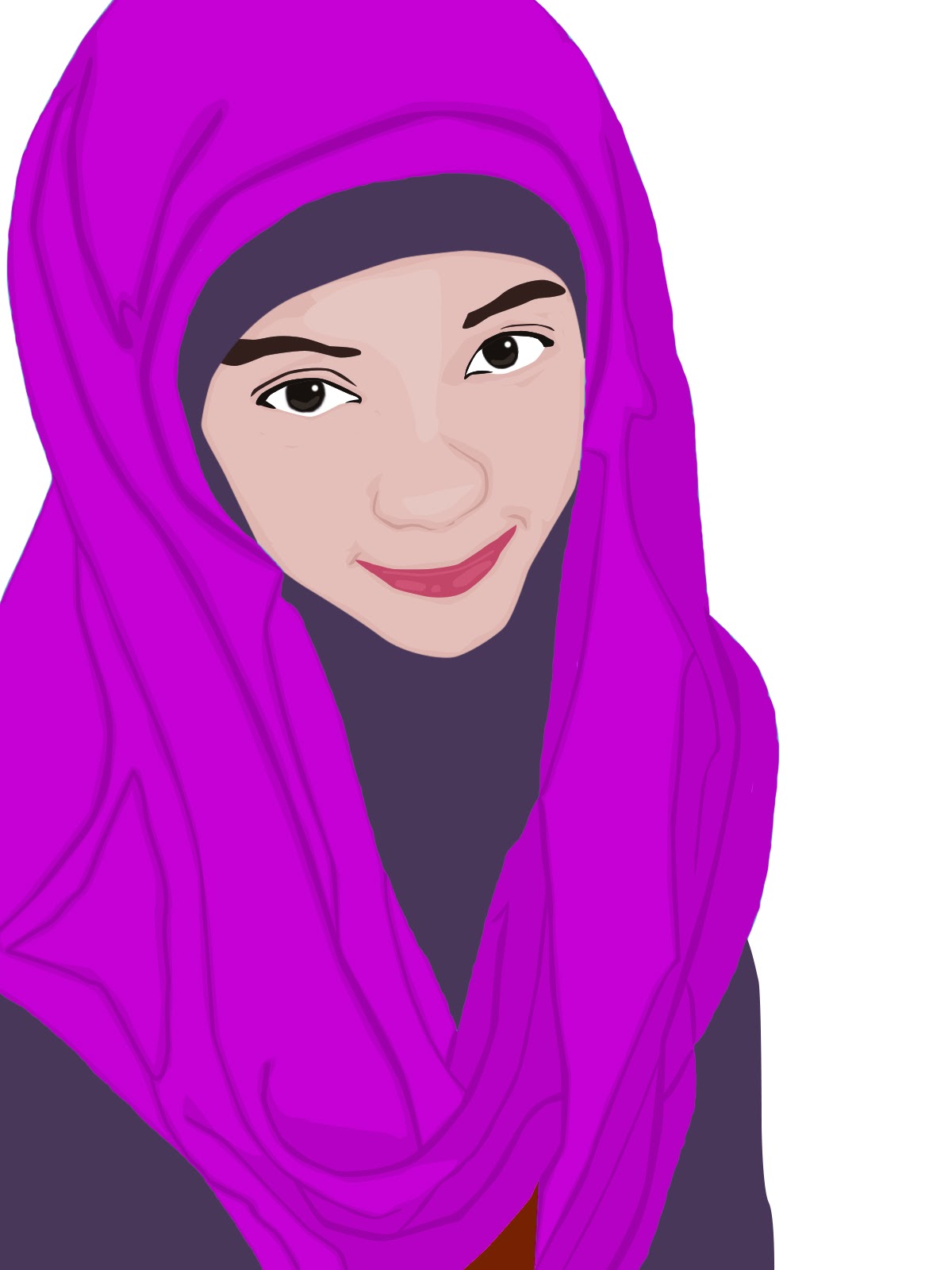 Top Gambar Kartun Muslimah Pakai Kacamata Top Gambar