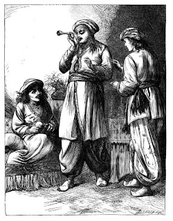 an illustration from a Victorian edition of The Three Princes of Serendip