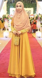 Model Baju Pesta Muslim Yang Modern