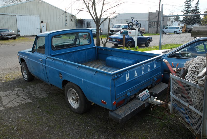 1974 Mazda B1600 Pickup w Trailer