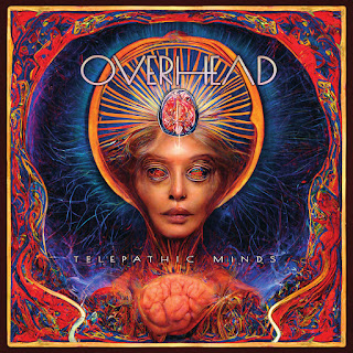 Overhead "Telepathic Minds" 2023 Finland Prog,Symphonic double LP