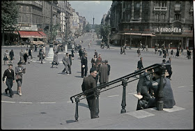 Fotografías a color de París durante la ocupación nazi