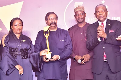 Dangote bags 2nd NECA’s Lifetime Achievement award - ITREALMS