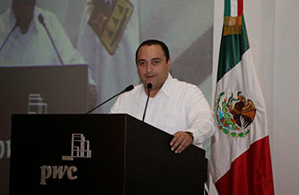 Inaugura el Gobernador la junta anual de la firma internacional Price Waterhouse Coopers México