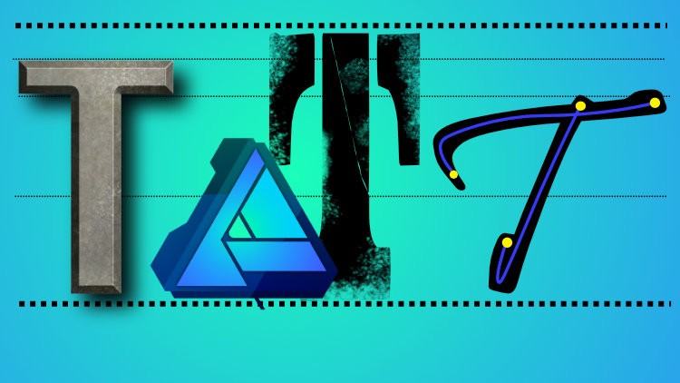 Affinity Designer- Design artistic text and Create Fonts Udemy Coupon