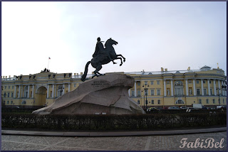 The Bronze Horseman monument to Peter the Great