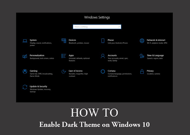 how-to-enable-dark-theme-windows-10