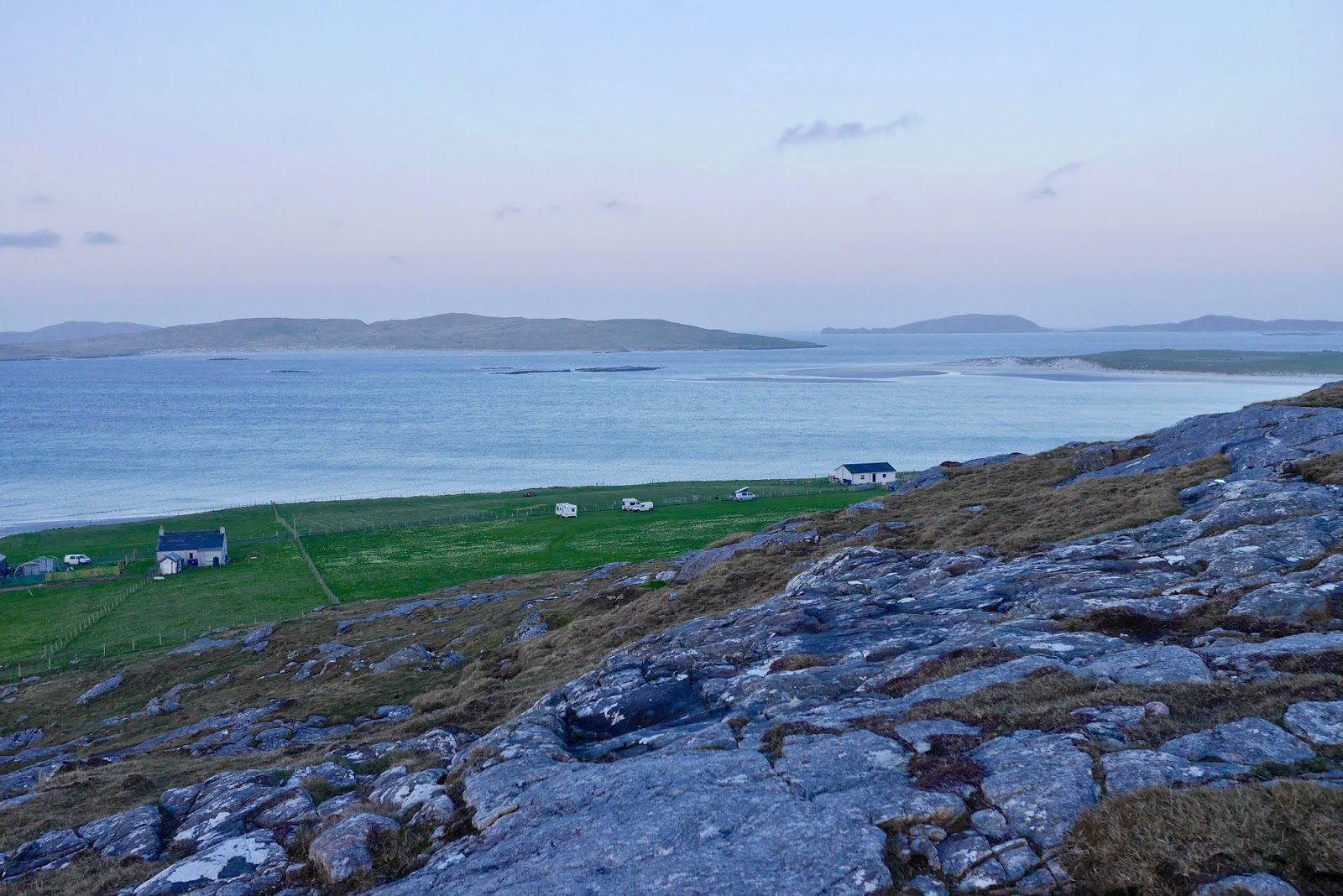Camping in Barra, Campsites in scotland that allow fires