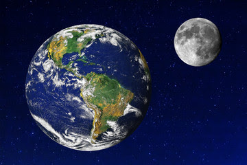 Earth to moon distance